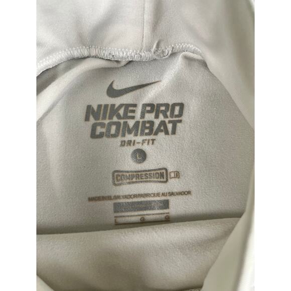 Women’s Nike Pro Combat White Compression Top Small – Excellent Condition - Picture 7 of 11